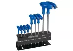 KING TONY ZESTAW IMBUSÓW Z UCHWYTEM "L" 9szt. 1163TR TORX T10-T50 STOJAK