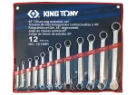 KING TONY ZESTAW KLUCZY OCZKOWYCH PROSTYCH 12cz. 6 - 32mm ETUI