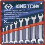 KING TONY ZESTAW KLUCZY PŁ. CALOWYCH 8cz.1/4-7/8 ...