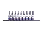 KING TONY ZESTAW NASADEK TORX 1/4"  9cz. 2033 T8-T40 .