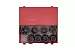 KING TONY ZESTAW NASADEK UDAROWYCH 1"  8cz. KR. CALOWE ... 15/16 - 1.5/8"....
