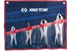 KING TONY ZESTAW SZCZYPIEC ZACISKOWYCH MORSE-A 4szt.  ETUI