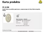 KLINGSPOR KRĄŻEK 125 PS33BK 100szt.600 OTWGLS5 SZPACHLA