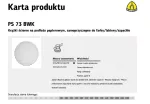 KLINGSPOR KRĄŻEK 125 PS73BWK 100szt. gr.320