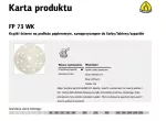 KLINGSPOR KRĄŻEK 150 FP73WK gr. 800 /100szt FOLIOWE DO LAKIER/SZPACHLA