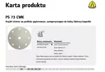 KLINGSPOR KRĄŻEK 150 PS73CWK gr. 60 OTW.GLS1/100 szt....