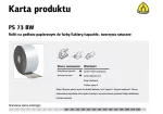 KLINGSPOR PAPIER ROLKA 150mm  180 PS73BW (50mb). ...