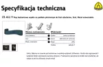KLINGSPOR PAS DO CYKLINIARKI 200x750 P 60 CS411Y /10szt.