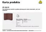 KLINGSPOR PASY BEZKOŃCOWE   75* 533 gr. 16  CS310X... /5szt.