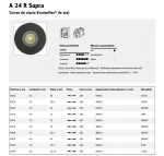 KLINGSPOR TARCZA DO METALU  400mm x 4,5mm x 32mm  A24R Supra