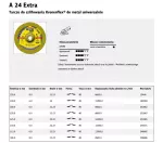 KLINGSPOR TARCZA DO SZLIFOWANIA METALU 125mm x 6,0mm x 22,2mm  A24 Extra  10+2 WYPUKŁA.