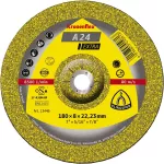 KLINGSPOR TARCZA DO SZLIFOWANIA METALU 230mm x 6,0mm x 22,2mm  A24 Extra