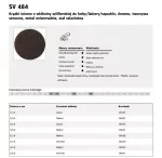 KLINGSPOR WŁÓKNINA KRĄŻEK 125mm SV484 P 80 COARSE