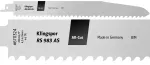 KLINGSPOR BRZESZCZOT DO PIŁY SZABLASTEJ 230x25,4x1,57mm RS 983 AS /5szt.