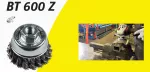 KLINGSPOR SZCZOTKA GARNKOWA  65mm M14 BT600Z DRUT SKRĘCANY