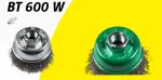 KLINGSPOR SZCZOTKA GARNKOWA 100mm M14 BT600W DRUT FALISTY