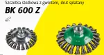 KLINGSPOR SZCZOTKA STOŻKOWA 100mm M14 BK600Z DRUT SKRĘCANY NIERDZEWNY