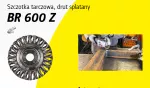 KLINGSPOR SZCZOTKA TARCZOWA 178mm M14 BR600Z DRUT SKRĘCANY