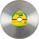 KLINGSPOR TARCZA DIAMENTOWA PEŁNA 125mm x 1,6mm x 22,2mm   DT600F CERAMIKA.