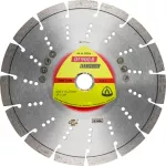 KLINGSPOR TARCZA DIAMENTOWA SEGMENTOWA 125mm x 2,4mm x 22,2mm   DT900B BETON ZBROJONY