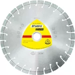 KLINGSPOR TARCZA DIAMENTOWA SEGMENTOWA 230mm x 2,6mm x 22,2mm   DT600U BETON ZBROJONY, KRÓTKI ZĄB(20mm).