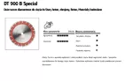 KLINGSPOR TARCZA DIAMENTOWA SEGMENTOWA 300x2,8x25,4   DT900B