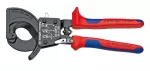 KNIPEX NOŻYCE DO CIĘCIA KABLI I PRZEWODÓ W ZAPADKOWE DO 32mm...