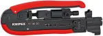 KNIPEX SZCZYPCE DO KABLI / ZLACZA F, BNC RCA...