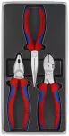 KNIPEX ZESTAW SZCZYPIEC 3szt. DO PRAC SERWISOWYCH 0305180/2615200/7405180