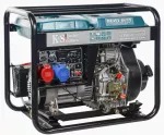 KS GENERATOR DIESEL KS  8100HDE-1/3 ATSR 6,0kW 230/400V, ROZRUCH ELEKTRYCZNY ...