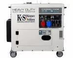 KS GENERATOR DIESEL KS  9200HDES-1/3 ATSR 7,0kW 230/400V, ROZRUCH ELEKTRYCZNY (EURO V)
