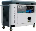 KS GENERATOR DIESEL KS  9300DE-1/3 ATSR SUPER S 7,0kW 230/400V, ROZRUCH ELEKTRYCZNY (EURO V)