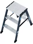 KRAUSE DRABINA TABORET SEPRO 3 STOPNIE ANODOWANA