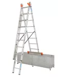 KRAUSE DRABINA TRIBILO 3x 8 SZCZEBLI ADAPTACJA NA SCHODY