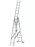 KRAUSE DRABINA TRIBILO 3x 9 SZCZEBLI
