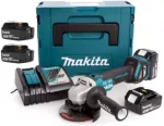 MAKITA SZLIFIERKA KĄTOWA  18V 125mm DGA513RT3J 3x5,0Ah REG.OBR. BL