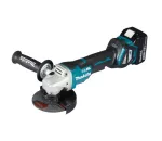 MAKITA SZLIFIERKA KĄTOWA  18V 125mm DGA517RTJ 2x5,0Ah REG.OBR. BL WŁĄCZNIK ŁOPATKOWY
