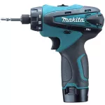 MAKITA WKRĘTARKA 10,8V DF030DWE 24/14Nm 2x1,3Ah 6-KT 1/4"