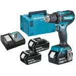 MAKITA WKRĘTARKA 18V DDF485RF3J 50/27Nm 3x3,0Ah BL
