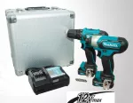 MAKITA ZESTAW COMBO 12V CLX224X (DF333D, TD110D) 2x1,5Ah