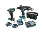 MAKITA ZESTAW COMBO 40V XGT DK0114G201 (TD001G, HP001G) 2x4,0Ah TORBA …