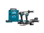 MAKITA ZESTAW COMBO 40V XGT DK0125G301 (GA005G, DF001G, TD001G) 2x4,0Ah 2x MP …