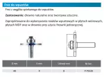 MAKITA FREZ DO WPUSTÓW 8/4/40mm