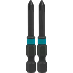 MAKITA KOŃCÓWKA WKRĘTAKOWA PZ1-50mm /2szt. IMPACT BLACK