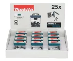 MAKITA KOŃCÓWKA WKRĘTAKOWA PZ2-25mm /25szt. IMPACT BLACK (x12)