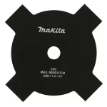 MAKITA NÓŻ DO KOSY ROZDRABNIAJĄCY Z 4 ZĘBAMI 255x25,4mm