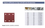 MAKITA PAPIER SZLIF.50szt.114x102 K240 BO4561, BO4554, BO4565K.