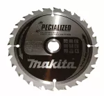 MAKITA PIŁA TARCZOWA  165x20x24z SPECJALIZED DREWNO (Z GWOŹDZIAMI I SĘKAMI)