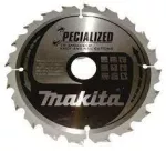 MAKITA PIŁA TARCZOWA  185x30x20z SPECJALIZED DREWNO (Z GWOŹDZIAMI I SĘKAMI)
