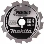 MAKITA PIŁA TARCZOWA  190x30x12z SPECJALIZED DREWNO